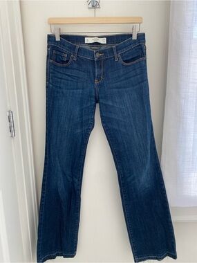 Abercrombie Emma low rise flared jeans